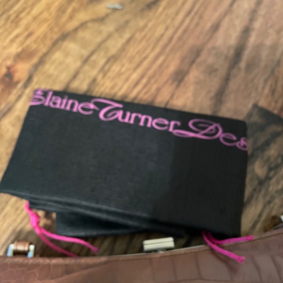 Elaine Turner brown leather handbag - Picture 11 of 11